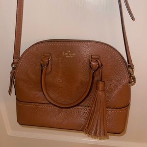 Kate Spade Brown Leather Medium Satchel
